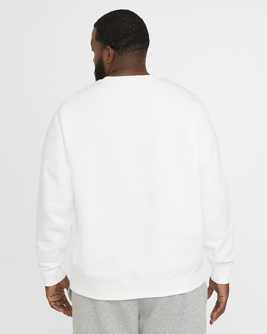 Nike Sportswear Club Fleece Crew White